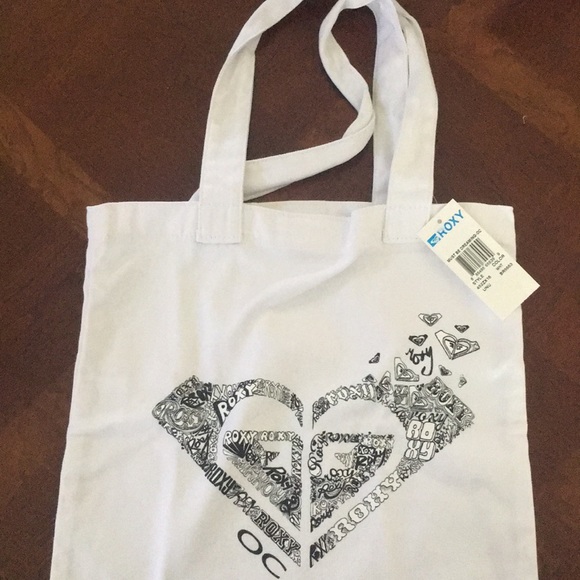 NEW! Roxy tote bag 12”x12” - Picture 2 of 4